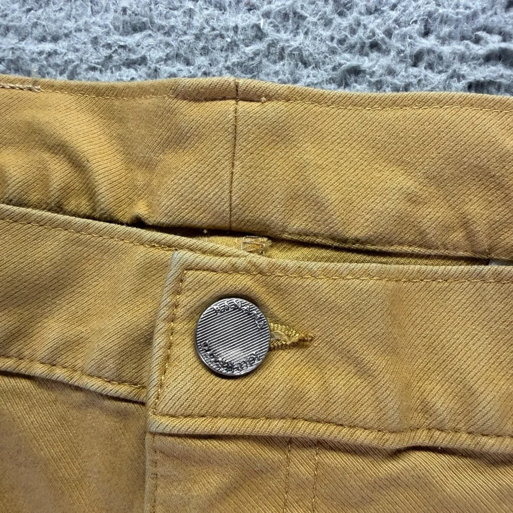 Banana Republic Pant Mens 36x33 Brown Cotton Chino Straight Leg Business Preppy
